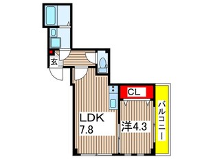 ＥＳＴＲＥＬＡ　森下の物件間取画像